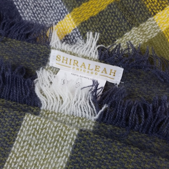 Shiraleah plaid blanket scarf - Picture 3 of 3